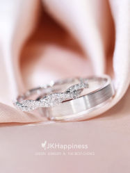 -JKHappiness培育钻石钻戒婚戒定制(天河国贸店)