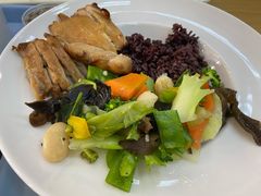 五香卤鸡腿减脂餐-浙江大学玉泉校区四食堂