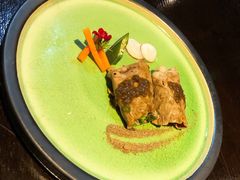 薄牛肉卷-羽山料理