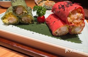 Double-Color Crispy Shrimp Sausage