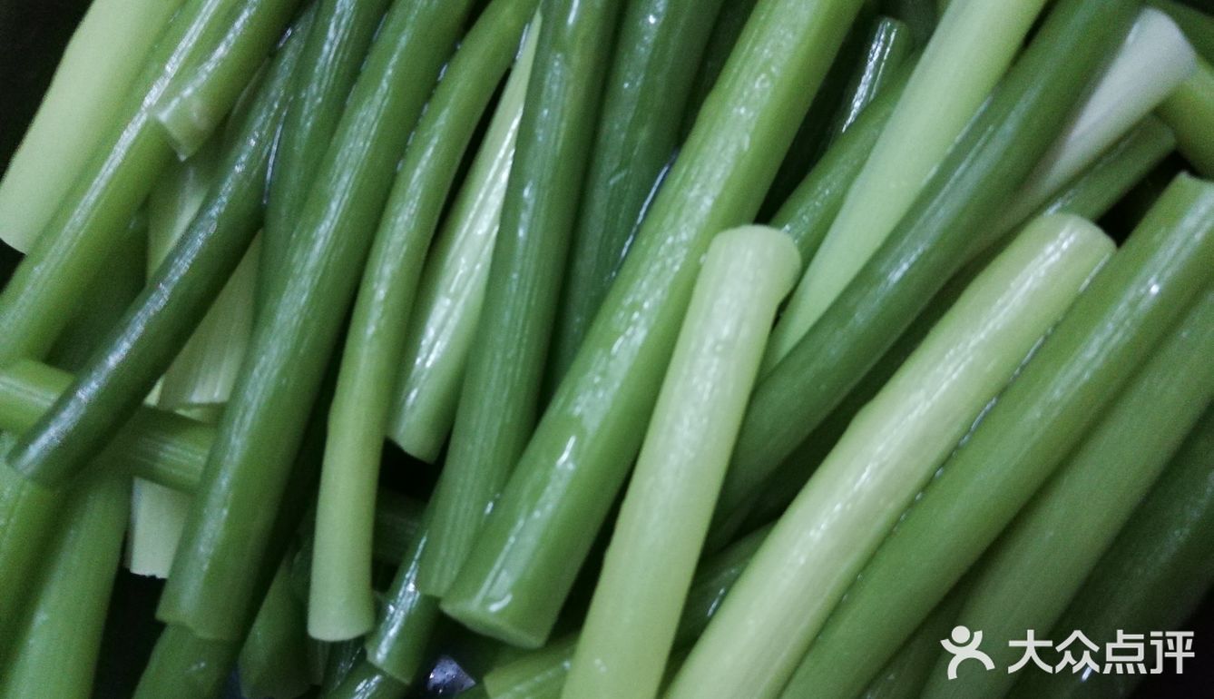 蒜心炒牛肉，入味