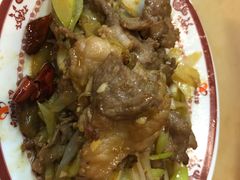 葱爆羊肉-向阳羊汤(千峰店)