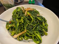 马拉盏炒通菜-大头虾越式风味餐厅(光明广场店)