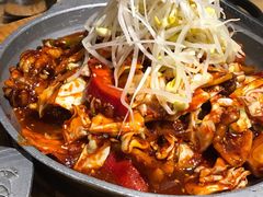 鱿鱼炒五花-姜虎东白丁烤肉(虹桥天地店)