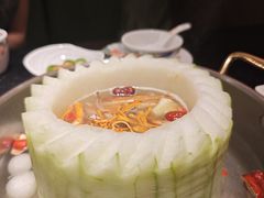 -得意咚瓜·顺德鱼生·冬瓜盅火锅