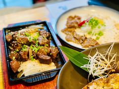 铁板骰子牛肉-桥岚·巷子鲜河豚鱼(专门店)