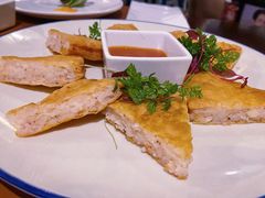 月亮虾饼ShrimpPancakes-Golden Lily河内巴黎法越料理餐厅(建国西路店)