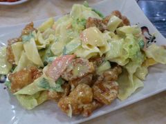 炸鸡色拉-郑阿姨的家·이모네·韩料&烤肉(武川路店)