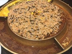 手抓金枪鱼虾籽饭-猪啊牛呀羊啊铜盘烤肉(正大广场店)