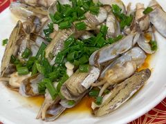 葱油蛏子-红灯笼龙凤饭店(宁波老字号店)