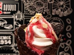 奥利奥玫瑰荔枝风味King甜筒-汉堡王(西铁营万达店)