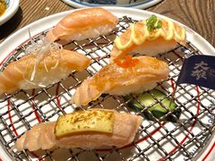 炙烧三文鱼腩寿司-大雄寿司(中华广场店)