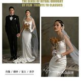 不可复制的独有复古婚纱照