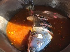 -北京龙庆四季香农家饭庄·灶台鱼·碳烤虹鳟鱼(龙庆峡店)