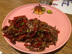 自贡手撕牛肉-甜阿姨·天台花园私房菜(万松园店)