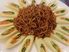 百花肉丝-黄家饺子东北特色菜馆(湖滨商业街店)