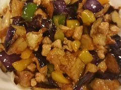 茄子肉丁鸡蛋拌面-文三里屯面馆(三里屯店)