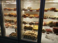 面包甜点陈列柜-盖小厨炸串凉皮臭豆腐(图书大厦店)