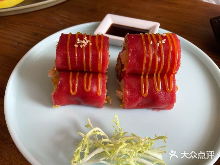 十二悦厨·茶餐厅(比斯特上海购物村店)金沙鲜虾红米肠图片