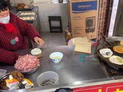 -安工大饼庞家肉饼