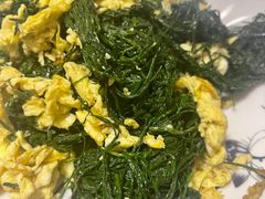 沙葱炒蛋-煲来饱去冷水鱼