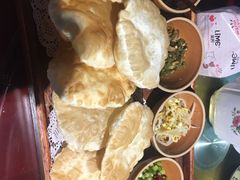 泡泡油饼-关中道陕味艺术餐厅(西岳庙店)