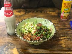 大蒜辣椒炒卤肉-刘氏三和面馆