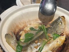 砂锅焗黄鱼-陈鹏鹏潮汕菜(欢乐海岸 海边景观店)