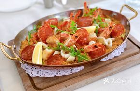 Spanish Seafood Paella