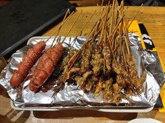 烤羔羊肉串-木屋烧烤(西南角店)