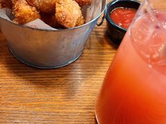 炸自制鸡柳-机器人火炉披萨