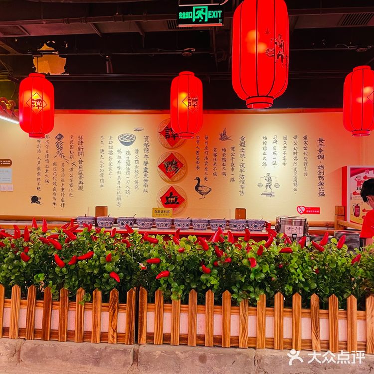 火爆朋友圈的川式火锅——谭鸭血老火锅