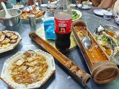 -盛得农家美食·无花果浸鸡·古法烧鸡·竹筒饭(白水寨森林海店)