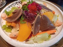 牛舌虾仁色拉-谷牛和牛烤肉(漕河泾印象城店)