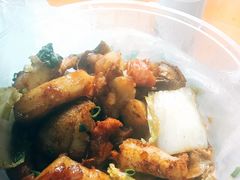 鱿鱼炒年糕-味中味休闲小吃(同济路店)