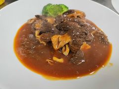 菌菇文蛤肉沫汤-友强·23年特色海鲜大排档(厦门店)
