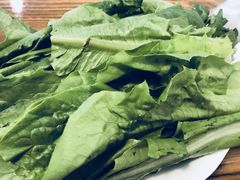 油麦菜-食爺炭炉鸡煲·烧烤
