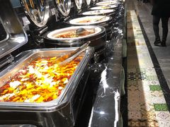 自助取餐区-九寸花汀海鲜烤肉自助(中东迪克店)
