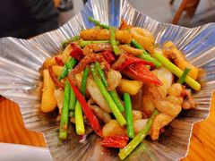 干锅鱿鱼-百姓人家家常菜馆(大观·天地MALL店)