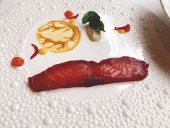 果木烟熏金枪鱼-福楼法餐厅FLO