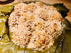 白洋淀荷叶糯米排骨-小放牛炒菜馆(军校店)