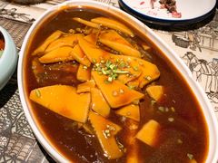 黄鱼烩年糕-绿茶餐厅(松江万达店)
