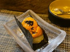海胆手握-昊·来了寿司(台湾街店)