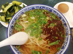 传统牛肉拉面-西域美食蘭州拉面