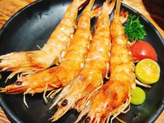 盐烤大虾-小川洋风料理(街道口店)