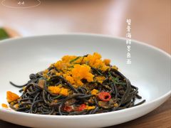 蟹膏海鲜墨鱼面-农畉LONFOOD(福田星河COCOPark店)