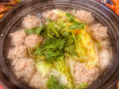 砂锅白菜丸子-北大地皖峰饭馆