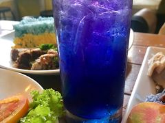 -蝶豆花蓝面条