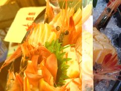 三文鱼刺身黄狮鱼刺身-真剑日本料理·铁板烧(贵州路店)