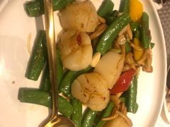 碧绿菌皇炒带子-喜粤8号(四海唐人街店)